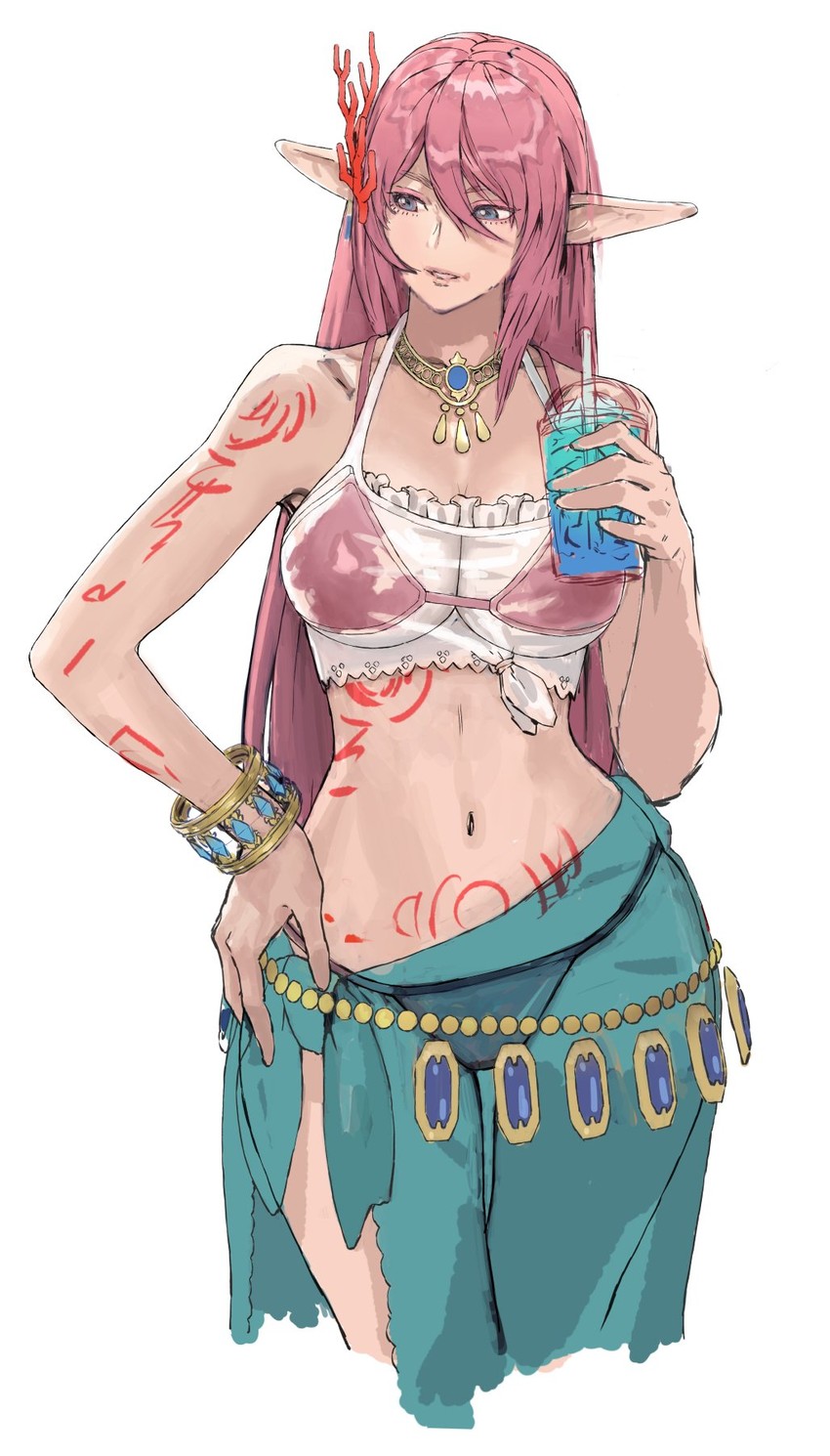 myuria tionysus (star ocean and 2 more) drawn by yasuda_akira
