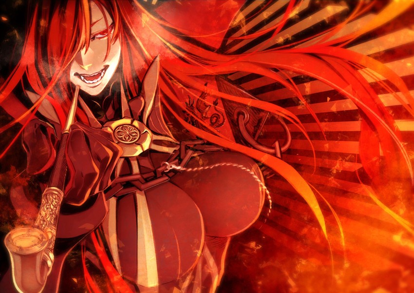 oda nobunaga (fate and 1 more) drawn by miwa_shirow