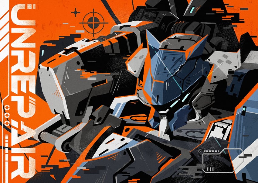 steel haze ortus (armored core and 1 more) drawn by kuroihato