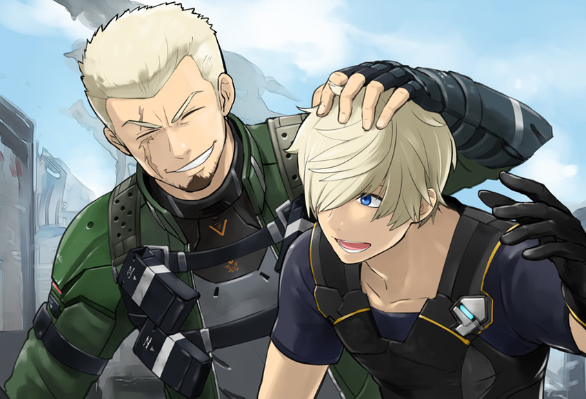 phog christoph and frye christoph (xenoblade chronicles and 1 more) drawn by mikami