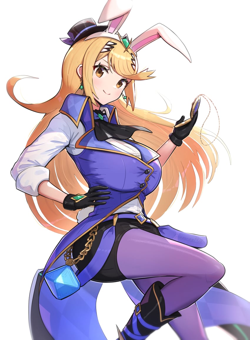mythra (xenoblade chronicles and 1 more) drawn by gonzarez