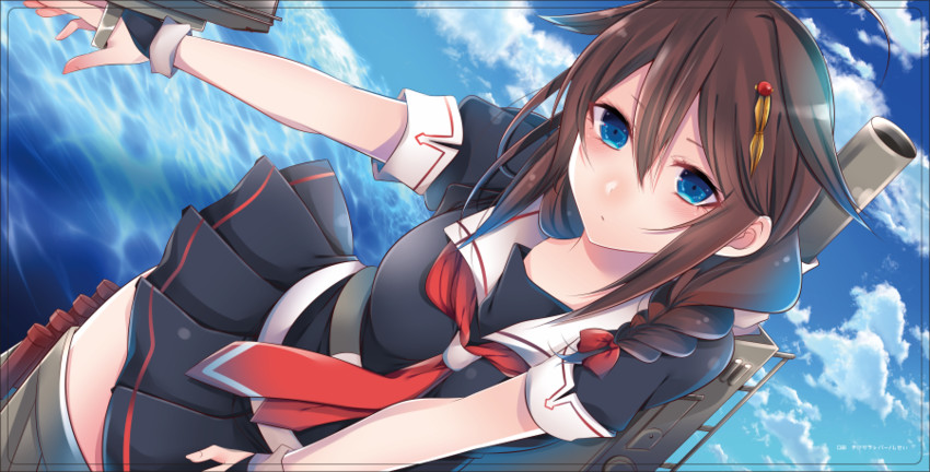 shigure and shigure kai ni (kantai collection) drawn by shisei_(kyuushoku_banchou)