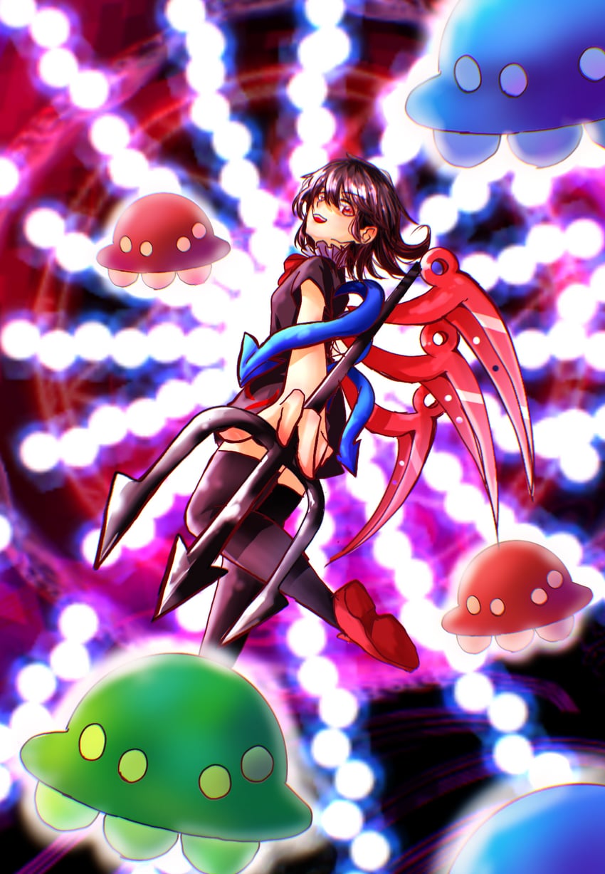 houjuu nue (touhou) drawn by shee_take