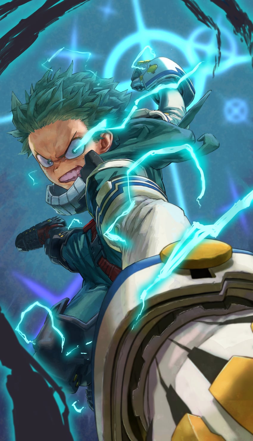 midoriya izuku (boku no hero academia) drawn by yomoyama_yotabanashi