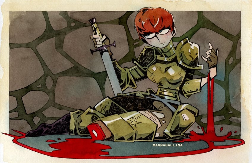 d'arce (fear & hunger and 1 more) drawn by magnagallina