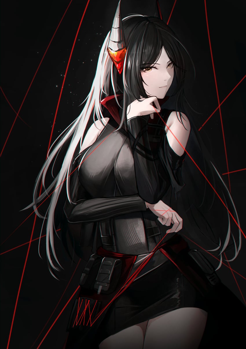 ines (arknights) drawn by krirk