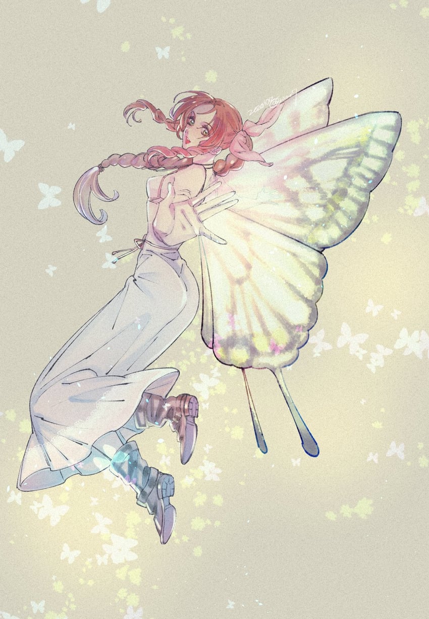 aerith gainsborough (final fantasy and 2 more) drawn by wakakusa-e