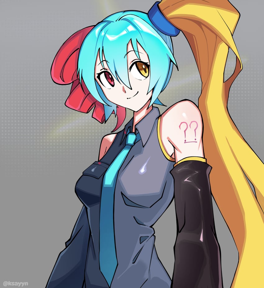 hatsune miku, kasane teto, and akita neru (vocaloid and 2 more) drawn by ksayyn