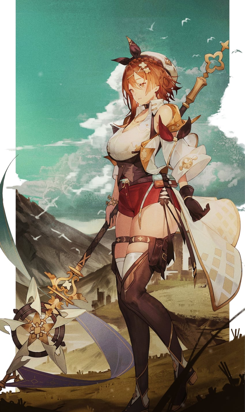 reisalin stout (atelier and 2 more) drawn by mooofoo