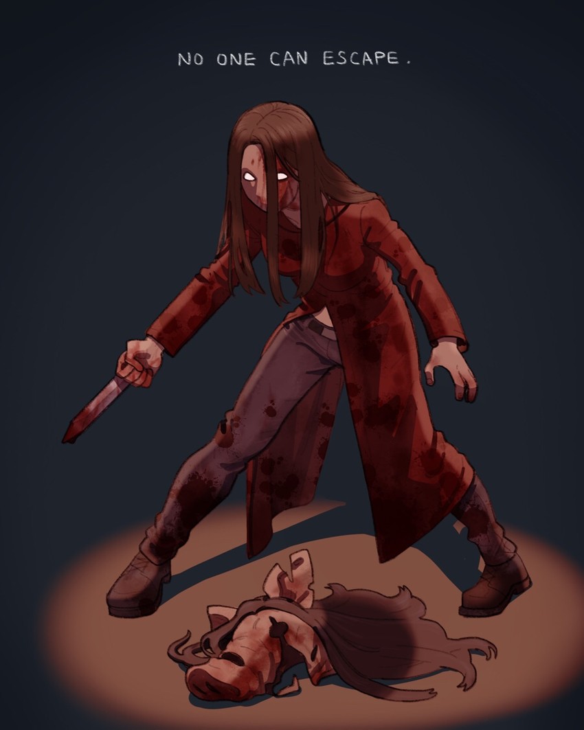 amanda young (dead by daylight and 1 more) drawn by nr_(nyuro2)