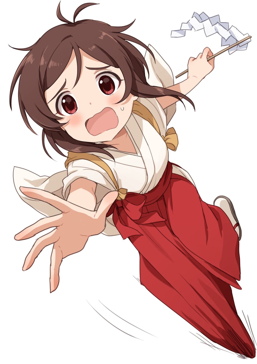 domyoji karin (idolmaster and 2 more) drawn by buchi_(y0u0ri_)