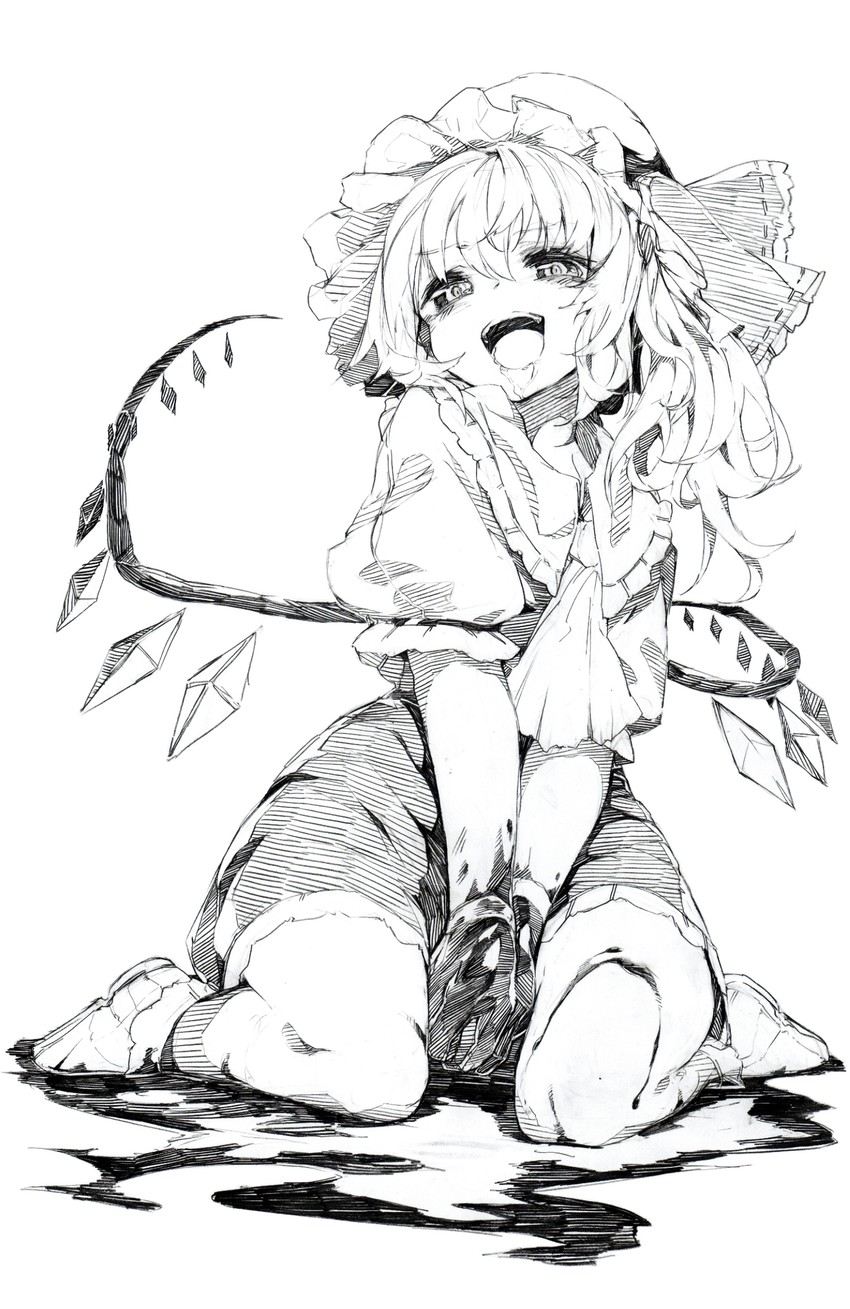 flandre scarlet (touhou) drawn by oshake