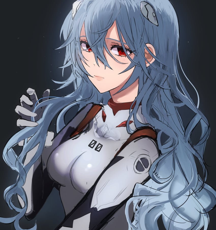 ayanami rei (neon genesis evangelion and 2 more) drawn by hotaboshi_yazuki