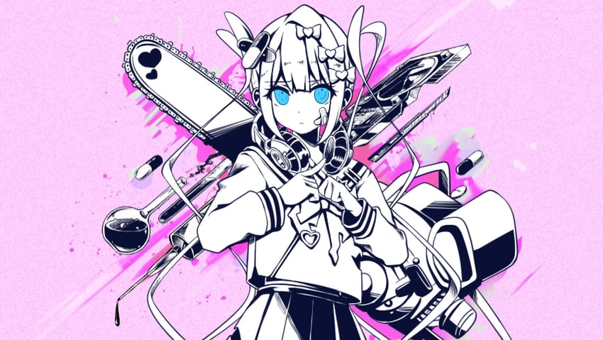 chouzetsusaikawa tenshi-chan (needy girl overdose and 1 more) drawn by evandragon
