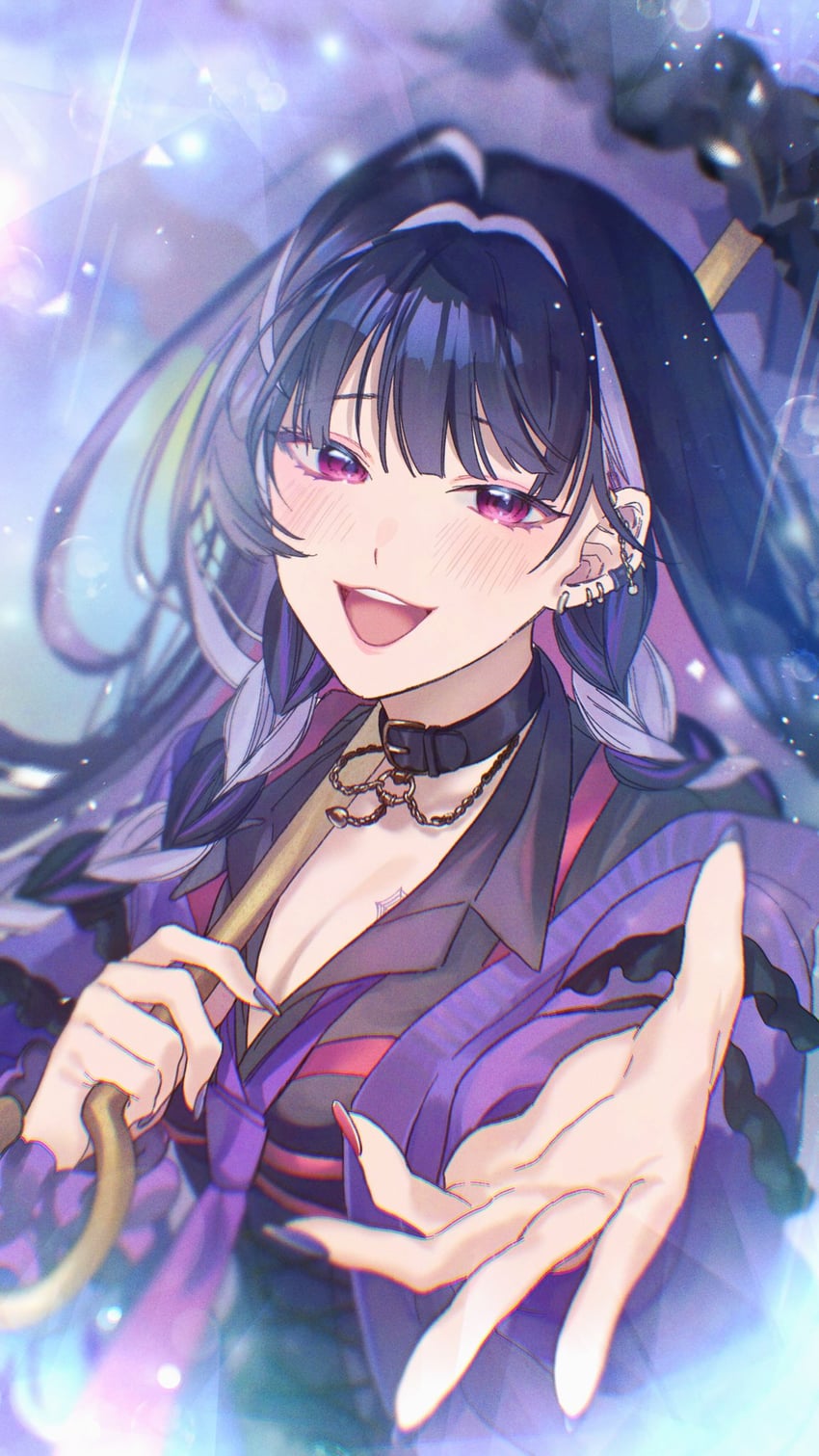 meloco kyoran (nijisanji and 1 more) drawn by kaburagi_(pnoir087)