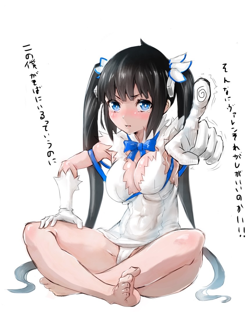 hestia (dungeon ni deai wo motomeru no wa machigatteiru darou ka) drawn by deluxe<<<
