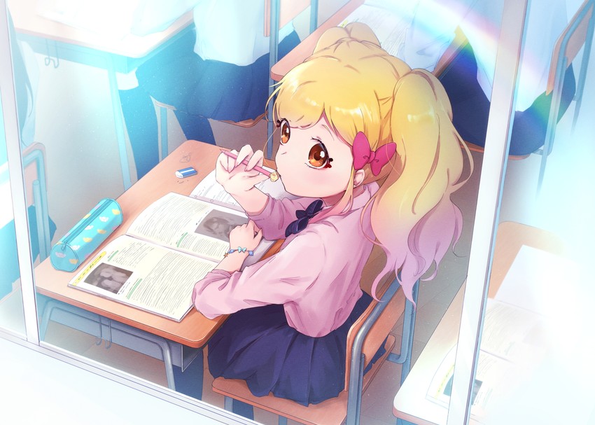 nijino yume (aikatsu! and 1 more) drawn by supersaiazin-kanako