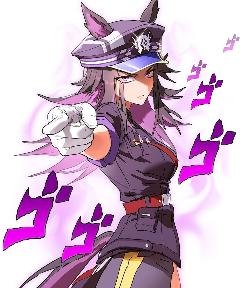 fenomeno (umamusume and 2 more) drawn by m_arijuan_a