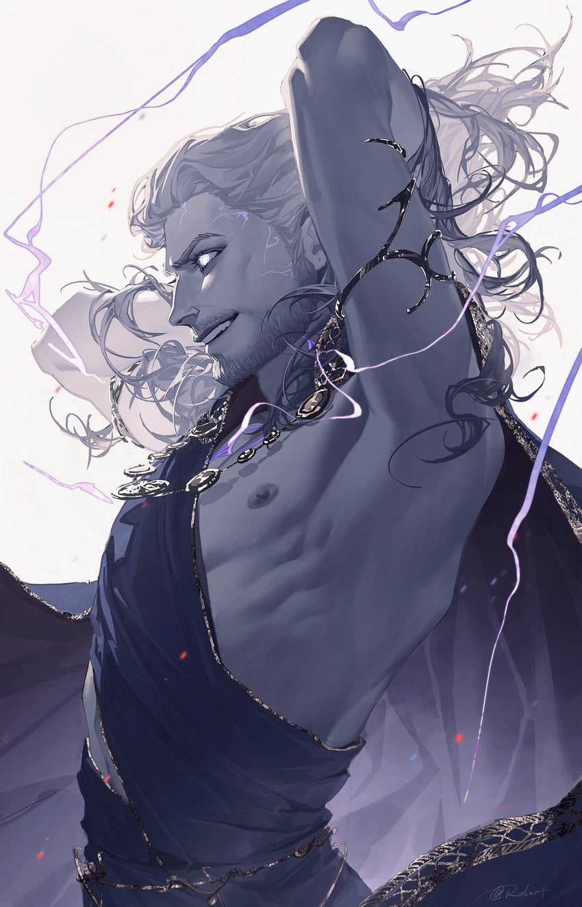 gale (dungeons & dragons and 2 more) drawn by exclusiverobert