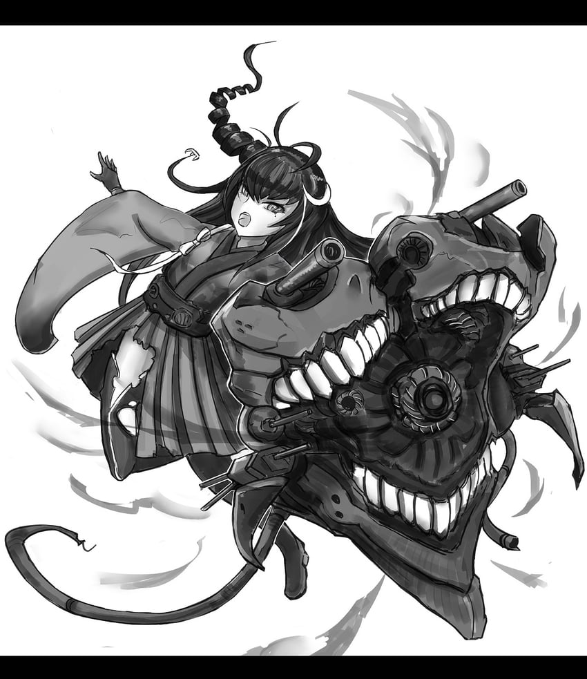 ancient destroyer princess (kantai collection) drawn by pepii