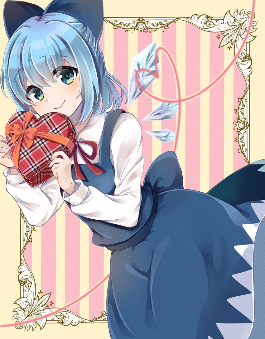 cirno (touhou) drawn by ponta_(wwtaimeww)