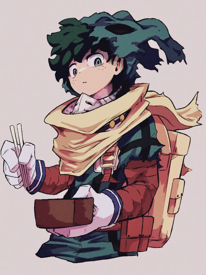 midoriya izuku (boku no hero academia) drawn by shion_(1016_shio)