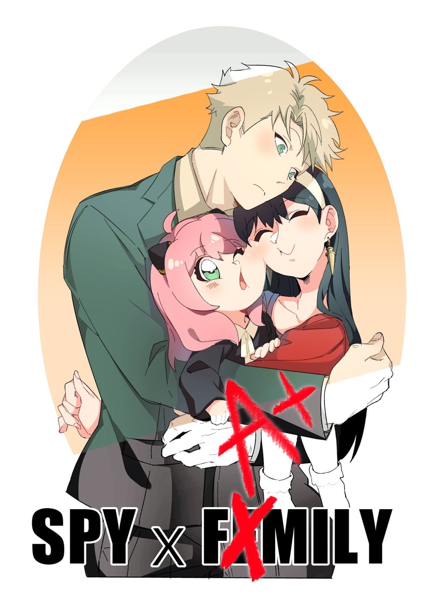 yor briar, anya, and twilight (spy x family)