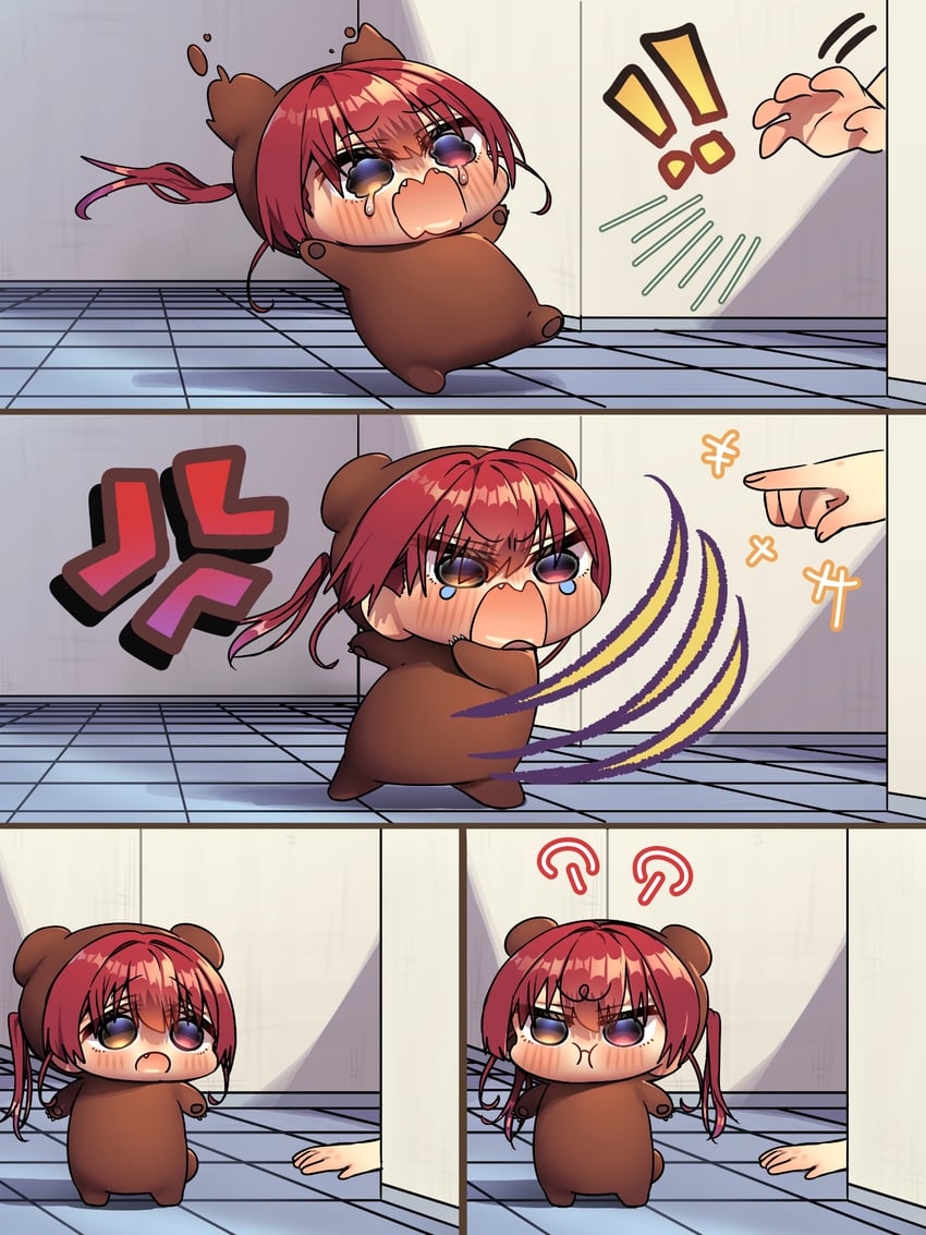 houshou marine and houshou kumarine (hololive) drawn by harumina_mau