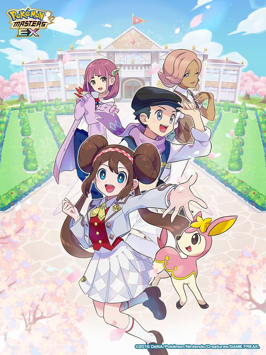 lucas, lacey, deerling, ilima, rosa, and 1 more (pokemon and 3 more)