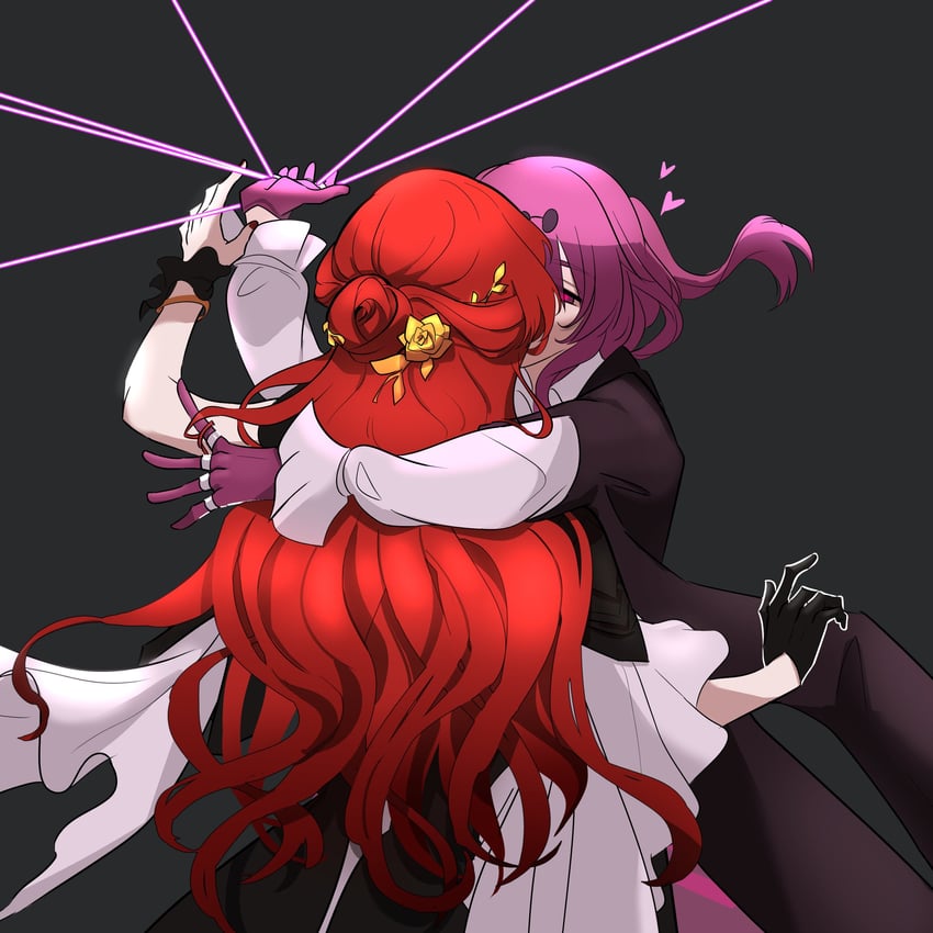 kafka and himeko (honkai and 1 more) drawn by linraechi