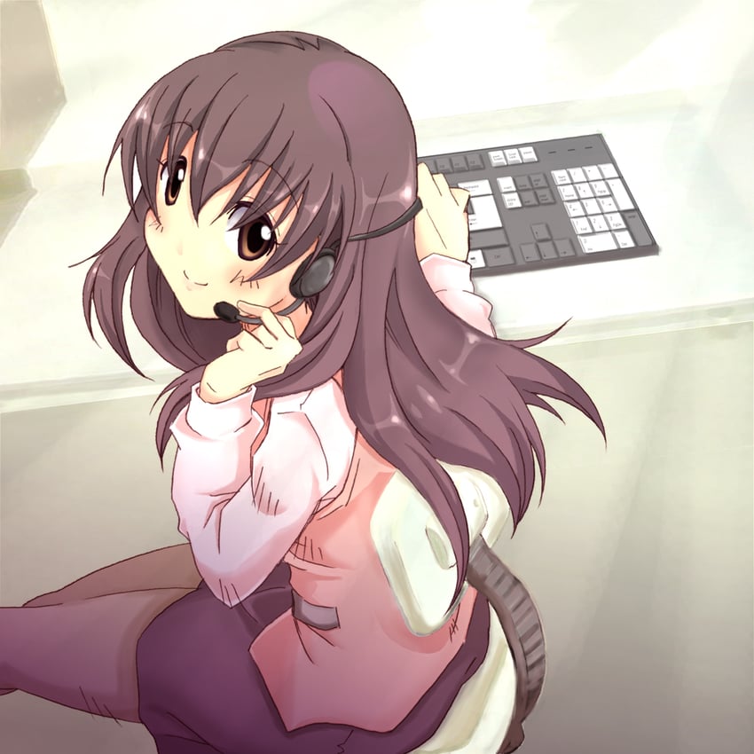 himemiya nana (tetsudou musume and 1 more) drawn by oriotohime
