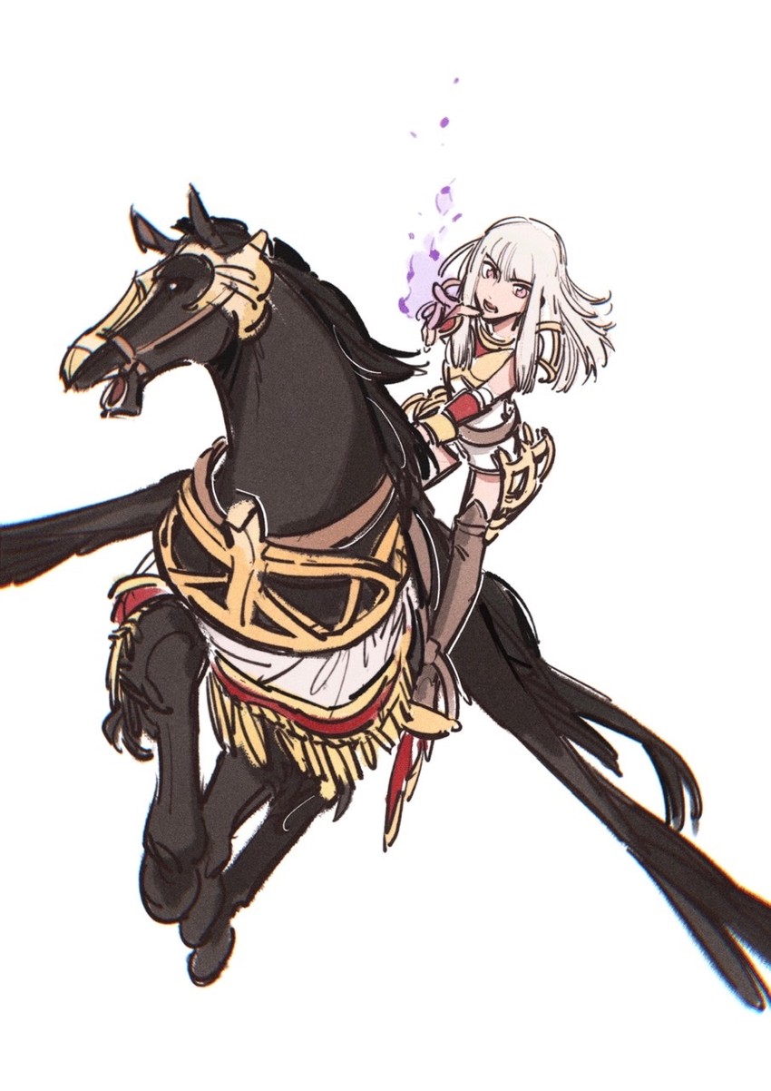 lysithea von ordelia (fire emblem and 1 more) drawn by ribelle0804