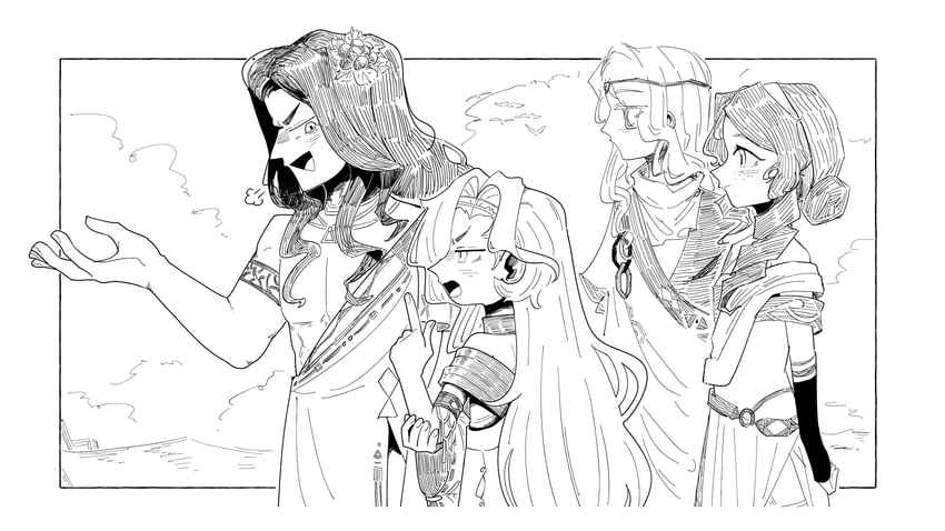 37, sophia, 6, and 210 (reverse:1999) drawn by daku_k