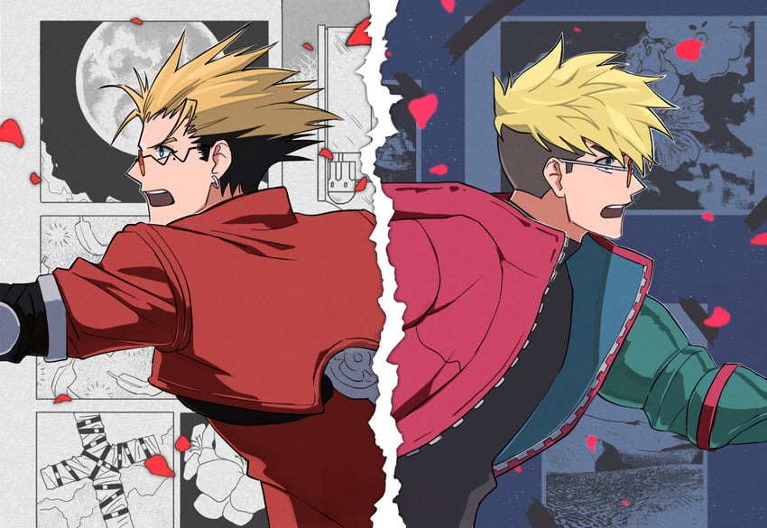 vash the stampede (trigun and 1 more) drawn by eridin3038
