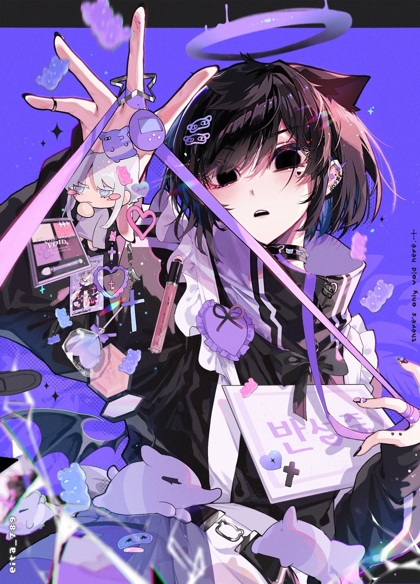 fumi and haku (original and 1 more) drawn by eita_789