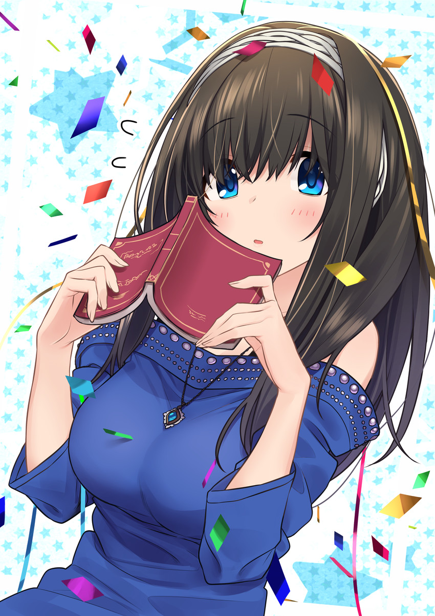 sagisawa fumika (idolmaster and 1 more) drawn by baffu