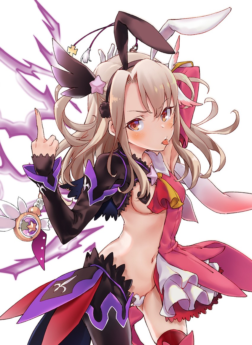 illyasviel von einzbern, prisma illya, and testament (fate and 2 more) drawn by boshi_(a-ieba)