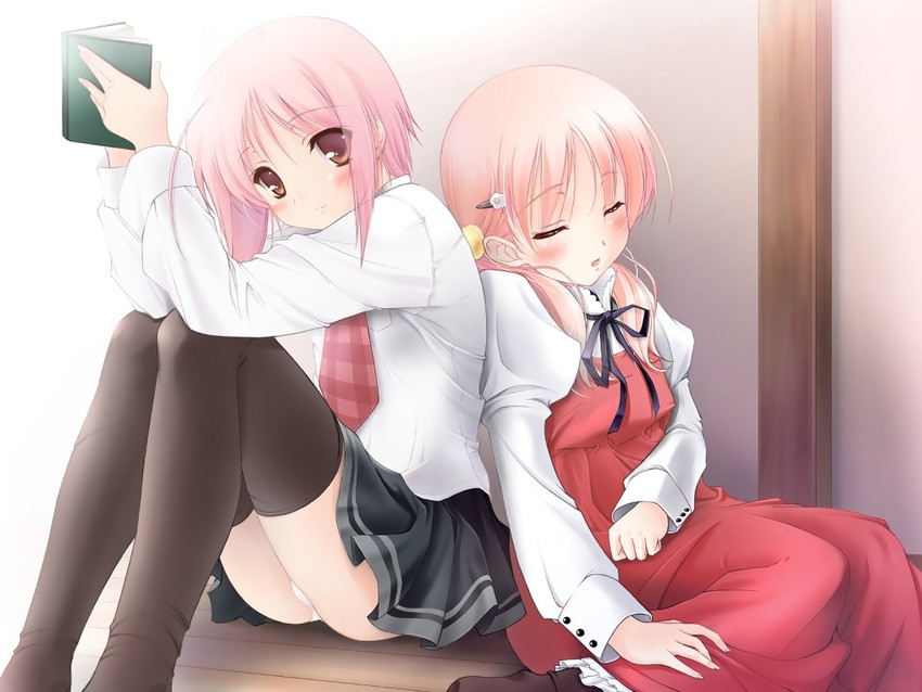 kiriyama sakura and akino momiji (sakura musubi) drawn by komori_kei