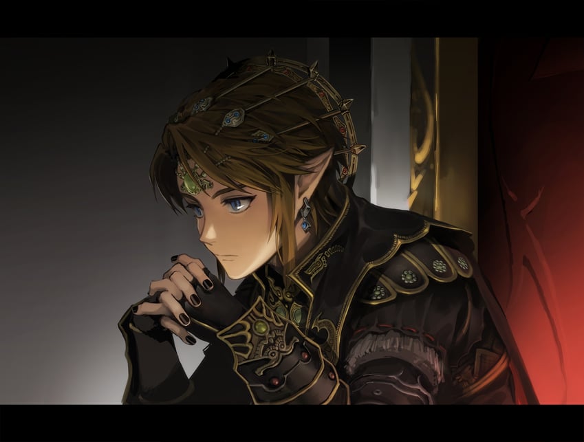 link and ganondorf (the legend of zelda) drawn by sophie_(693432)