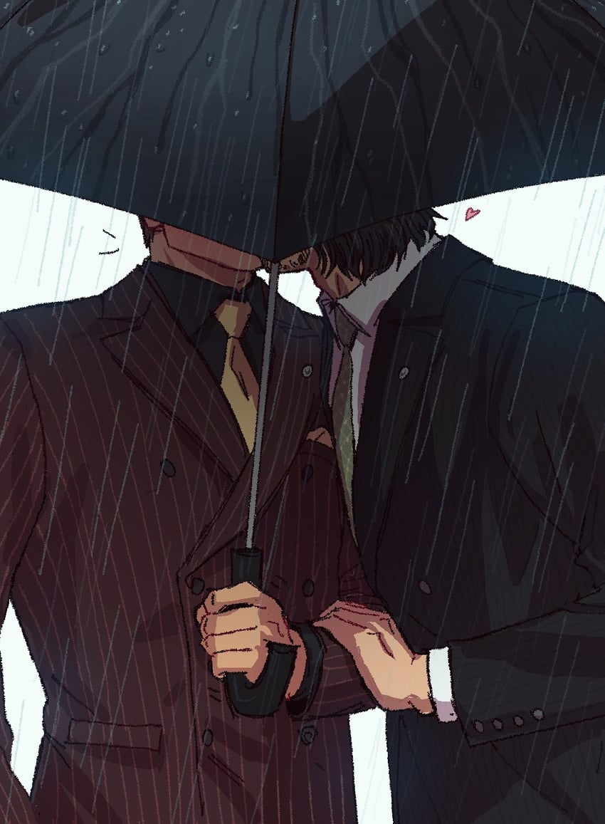 dojima daigo and mine yoshitaka (ryuu ga gotoku and 1 more) drawn by donlemefo