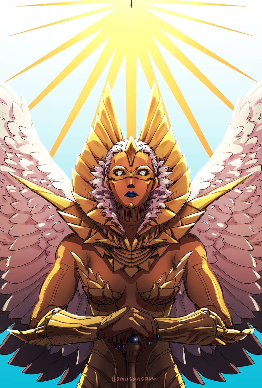 abdiel (shin megami tensei and 1 more) drawn by shinabita_nasubi