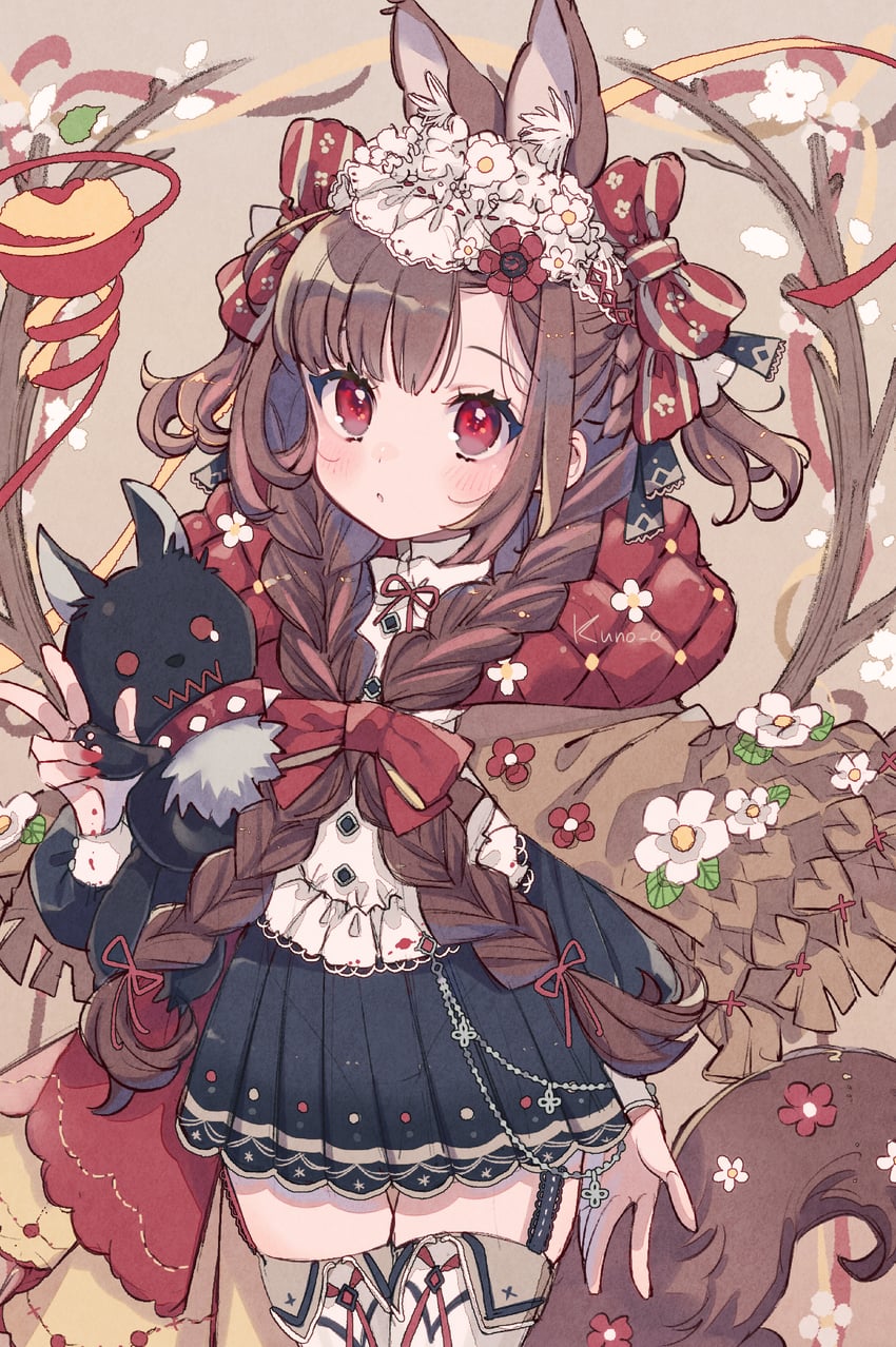 little red riding hood (original and 1 more) drawn by jikuno
