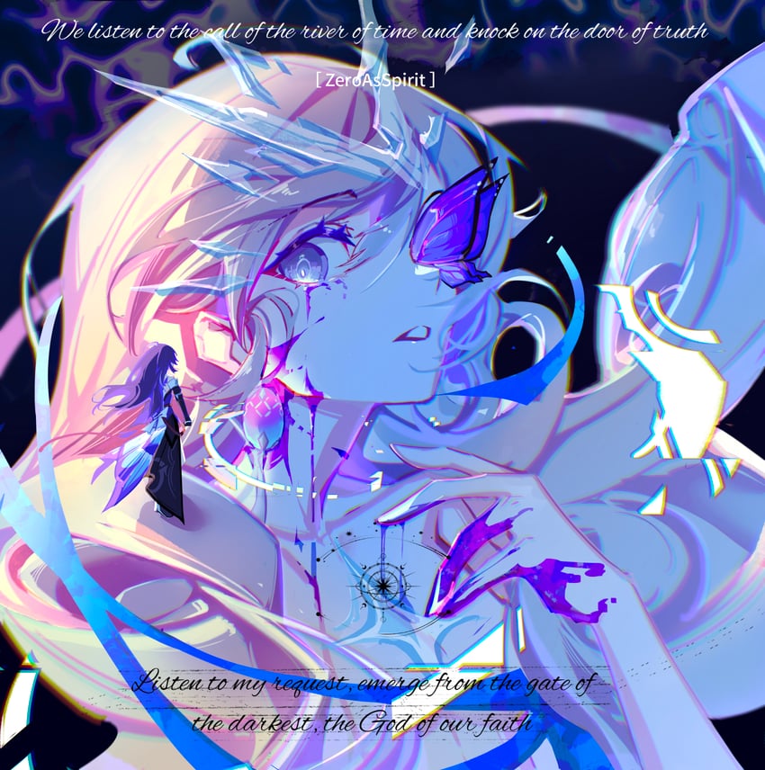 bronya rand and seele (honkai and 1 more) drawn by zeroas54653