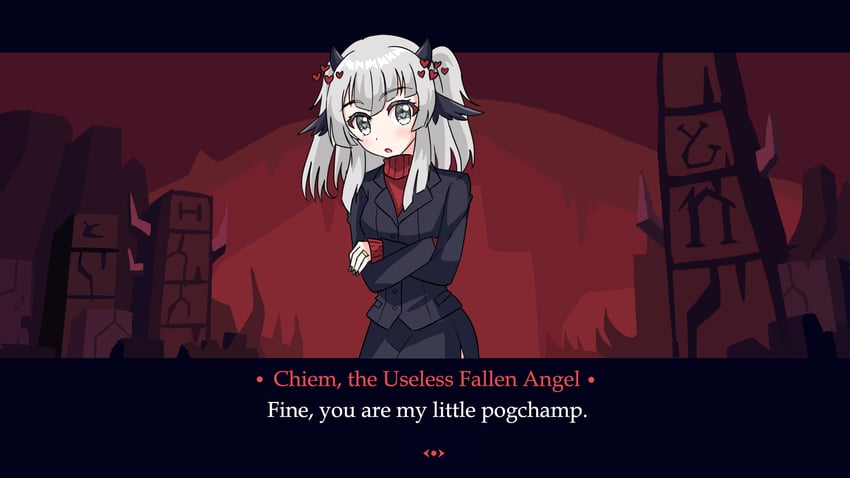 modeus and chiem (indie virtual youtuber and 1 more) drawn by chiem