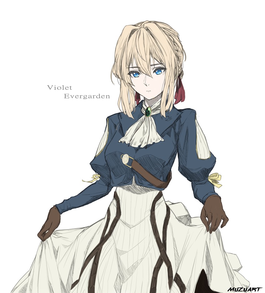 violet evergarden (violet evergarden) drawn by muzuart