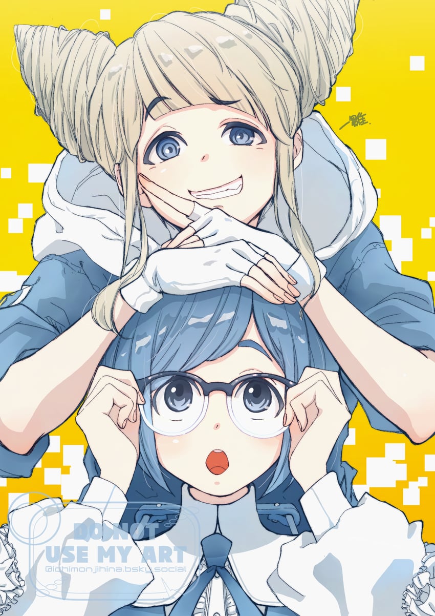 fukurai azami and jasmine (toshi densetsu kaitai center) drawn by sakurapiyo2