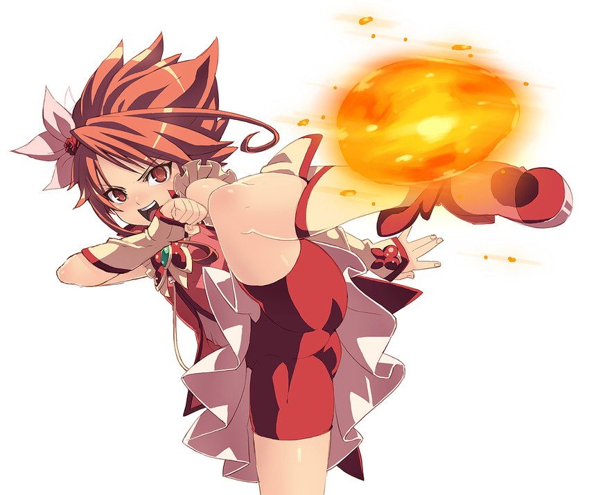natsuki rin and cure rouge (precure and 1 more) drawn by tasaka_shinnosuke