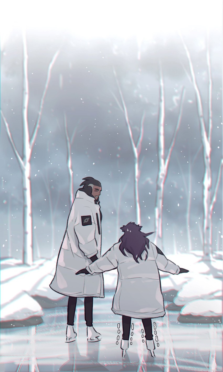 leon and raihan (pokemon and 1 more) drawn by mikripkm