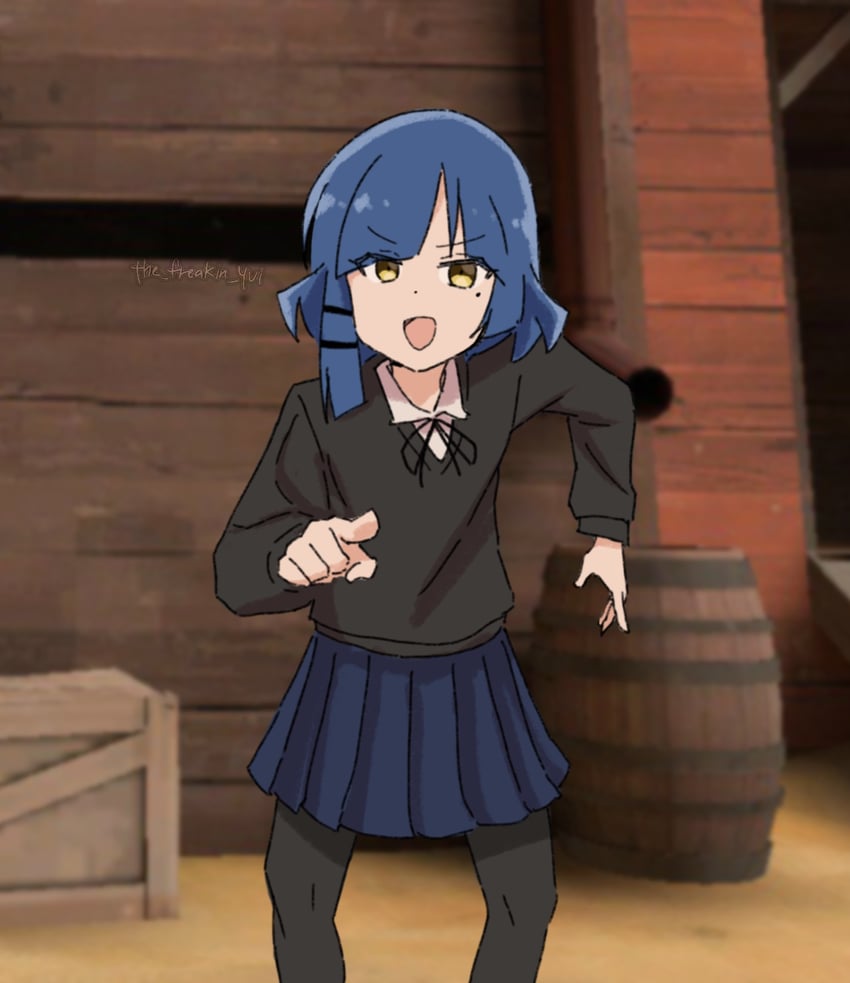 yamada ryo (bocchi the rock! and 1 more) drawn by the_freakin_yui