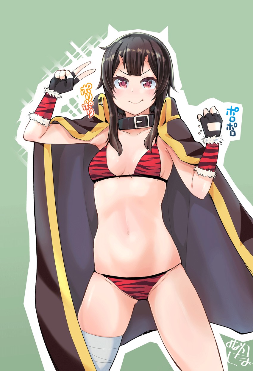 megumin (kono subarashii sekai ni shukufuku wo!) drawn by nonaka_tama